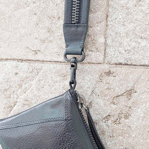Isabel Benenato/Black Leather Cardcase - OBEIOBEI
