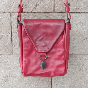 Munoz Vrandecic/Small Red Shoulder Bag - OBEIOBEI