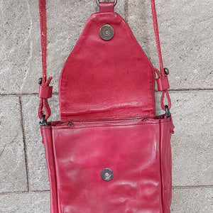 Munoz Vrandecic/Small Red Shoulder Bag - OBEIOBEI