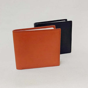 Bonastre/Leather Wallet (Black/Brown) - OBEIOBEI