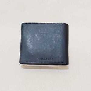 Bonastre/Leather Wallet (Black/Brown) - OBEIOBEI