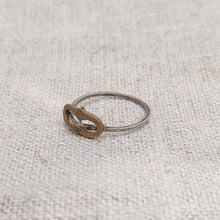 Load image into Gallery viewer, ORNER/Brass Silver Totem Ring - OBEIOBEI