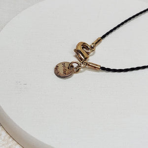 Polder/Black Pendant Necklace - OBEIOBEI