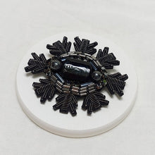 Load image into Gallery viewer, My BOB/Black Crystal Brooch - OBEIOBEI