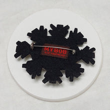 Load image into Gallery viewer, My BOB/Black Crystal Brooch - OBEIOBEI