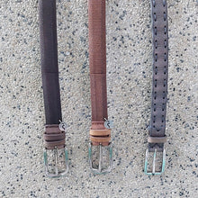 Load image into Gallery viewer, Martinica/Dark Brown Leather Belt - OBEIOBEI