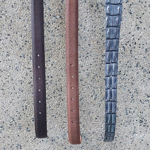 Martinica/Dark Brown Leather Belt - OBEIOBEI