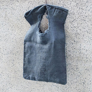 Delle Cose/Small navy post canvas bag - OBEIOBEI