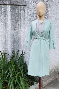 PDR/Mint Cotton Dress - OBEIOBEI