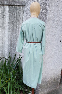 PDR/Mint Cotton Dress - OBEIOBEI