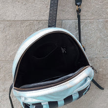 Load image into Gallery viewer, Jas M.B./Blue Leather Backpack - OBEIOBEI