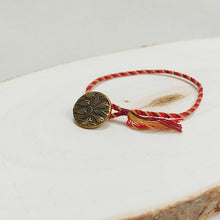 Load image into Gallery viewer, Cooperative de Creation/Large brass button bracelet - OBEIOBEI