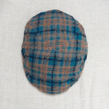 Load image into Gallery viewer, Doria/Blue beige flat cap - OBEIOBEI