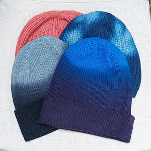 Exquisite J/Smudge knitting cap (4 Color) - OBEIOBEI