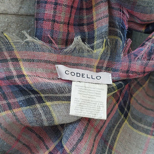 德國Codello/Check Silk Scarf - OBEIOBEI