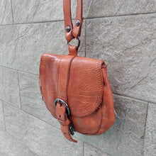 Load image into Gallery viewer, Campomaggi/Cognac Small Shoulder Bag - OBEIOBEI