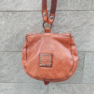 Campomaggi/Cognac Small Shoulder Bag - OBEIOBEI