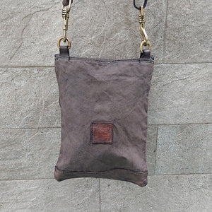 Campomaggi/Grey Shoulder Bag - OBEIOBEI