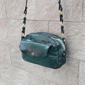 Campomaggi/Green shoulder bag - OBEIOBEI