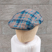 Load image into Gallery viewer, Doria/Blue beige flat cap - OBEIOBEI