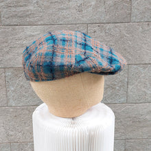 Load image into Gallery viewer, Doria/Blue beige flat cap - OBEIOBEI
