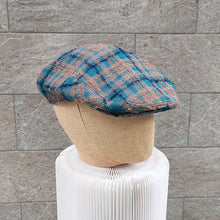 Load image into Gallery viewer, Doria/Blue beige flat cap - OBEIOBEI