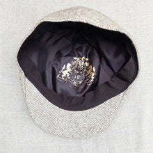 Load image into Gallery viewer, Doria/Yellow Stripe Flat Cap - OBEIOBEI