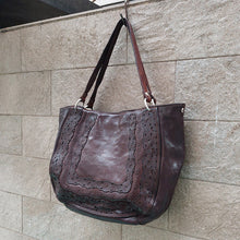 Load image into Gallery viewer, Campomaggi/Dark Brown Shopping Bag - OBEIOBEI
