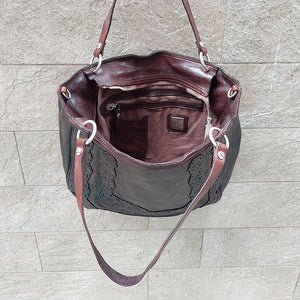 Campomaggi/Dark Brown Shopping Bag - OBEIOBEI