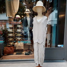 Load image into Gallery viewer, 義大利設計師品牌/Grey Sleeveless Dress - OBEIOBEI