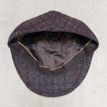 Load image into Gallery viewer, Doria/Black Check Flat Cap - OBEIOBEI