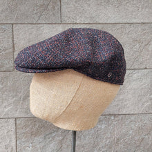 Load image into Gallery viewer, Doria/Black Check Flat Cap - OBEIOBEI