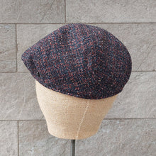 Load image into Gallery viewer, Doria/Black Check Flat Cap - OBEIOBEI