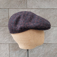Load image into Gallery viewer, Doria/Black Check Flat Cap - OBEIOBEI