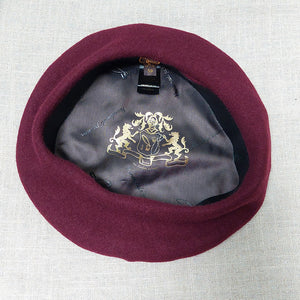 Doria/Wool Beret(Red/Caramel/Burgundy) - OBEIOBEI