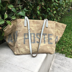 Delle Cose/Coated Canvas Tote bag - OBEIOBEI