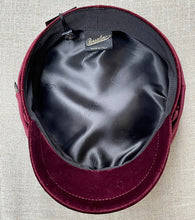 Load image into Gallery viewer, Borsalino/Red Velvet Sailor Cap - OBEIOBEI