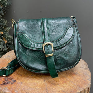 Campomaggi/Green saddle bag - OBEIOBEI