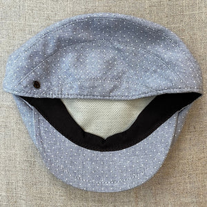 Doria/Light Gray Flat Cap - OBEIOBEI