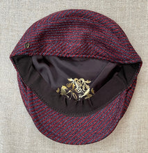 Load image into Gallery viewer, Doria/Red Wool Cap - OBEIOBEI