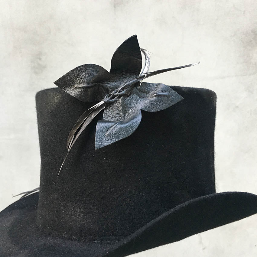 Move/Black Butterfly Top Hat – OBEIOBEI