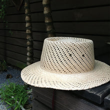 Load image into Gallery viewer, 日本設計師/Panama hat-Wide brim - OBEIOBEI
