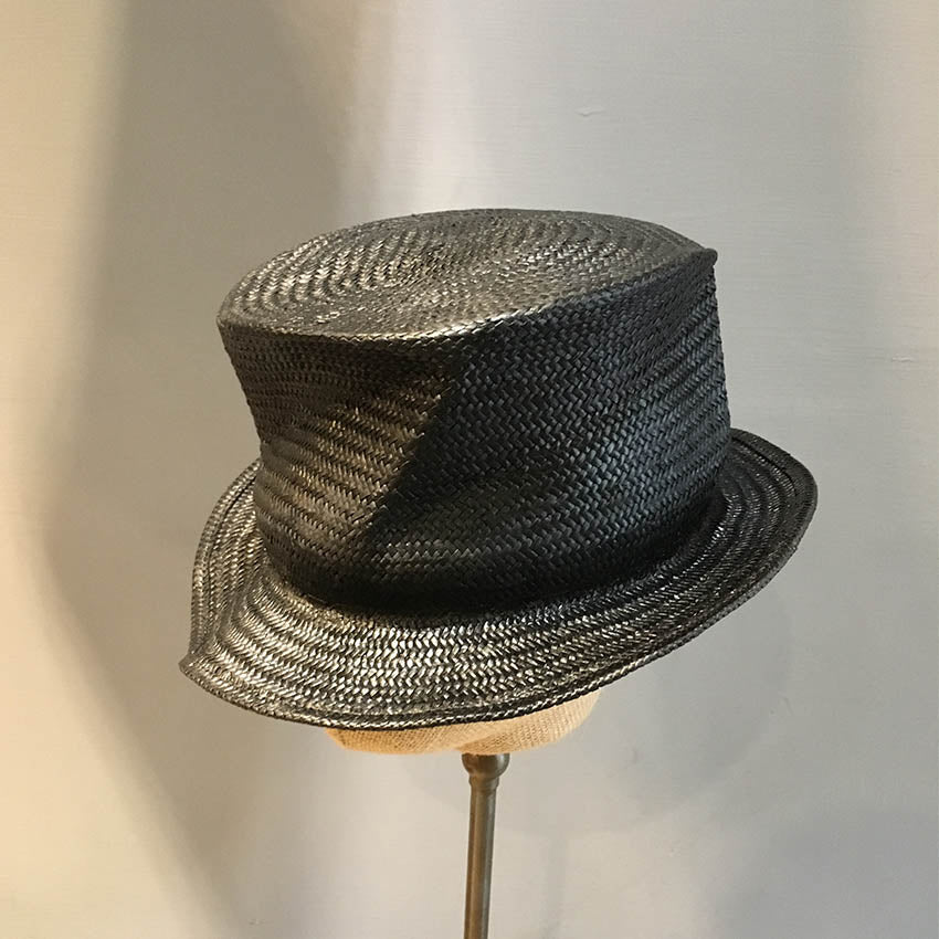 Move/Black woven top hat - OBEIOBEI