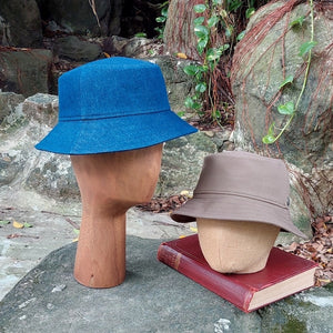 Doria/Denim Bucket Hat - OBEIOBEI