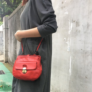 Christian Peau/Classic red frame shoulder bag - OBEIOBEI