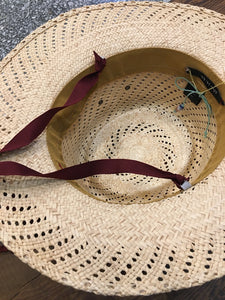 日本設計師/Panama hat-Wide brim - OBEIOBEI