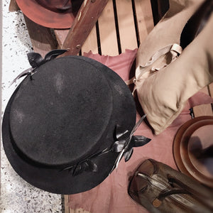 Move/Black Butterfly Top Hat - OBEIOBEI