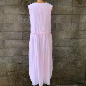 Hannoh Wessel/Cotton-linen dress(Ink/Black) - OBEIOBEI