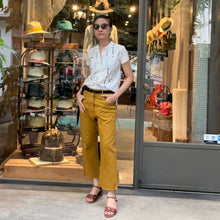 Load image into Gallery viewer, 義大利設計師品牌/Mustard Trousers - OBEIOBEI