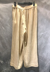 ITR/Light yellow stripe pants - OBEIOBEI